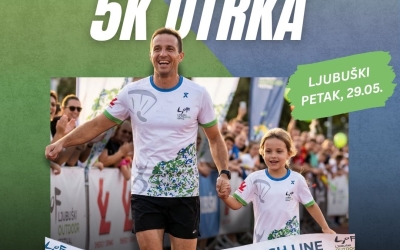 HUMANITARNA 5K UTRKA NA LJUBUŠKI OUTDOOR FESTIVALU – TRČIMO ZA ONE KOJI NAS INSPIRIRAJU